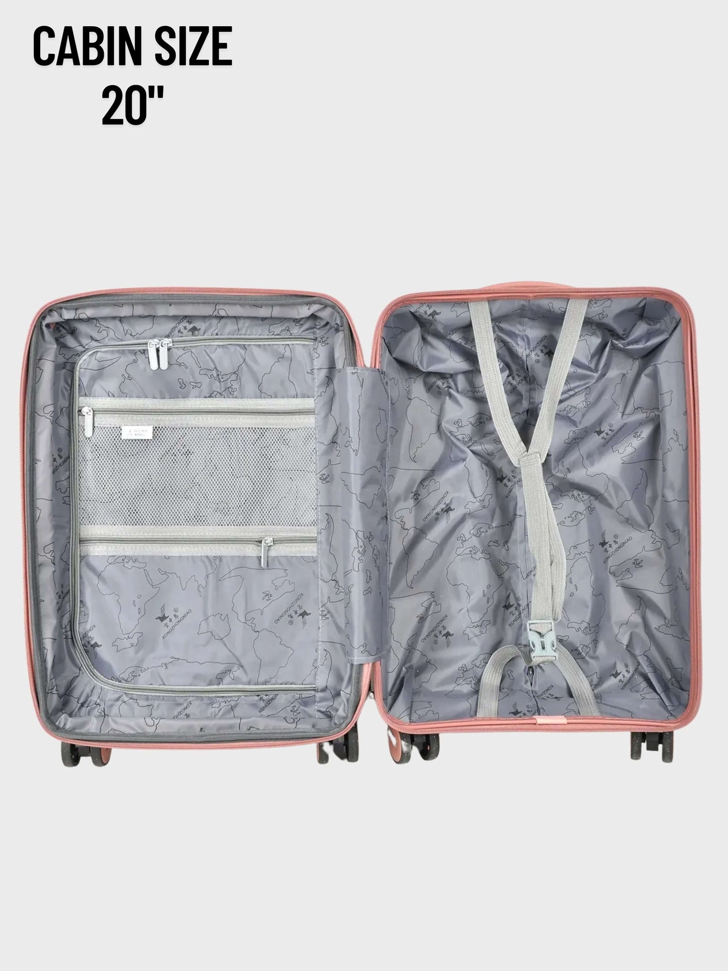 ToughTraveler Unbreakable Set Of 3 - Size : 28", 24" & 20"