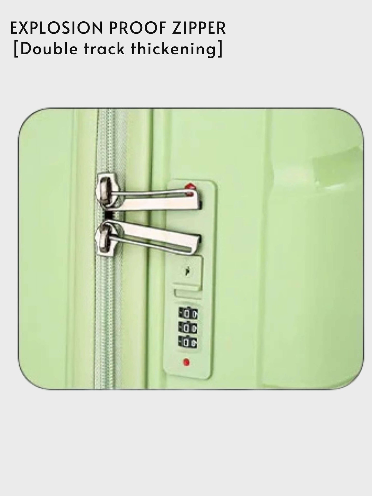 GlidePro Unbreakable Cabin Trolley - Size: 20"