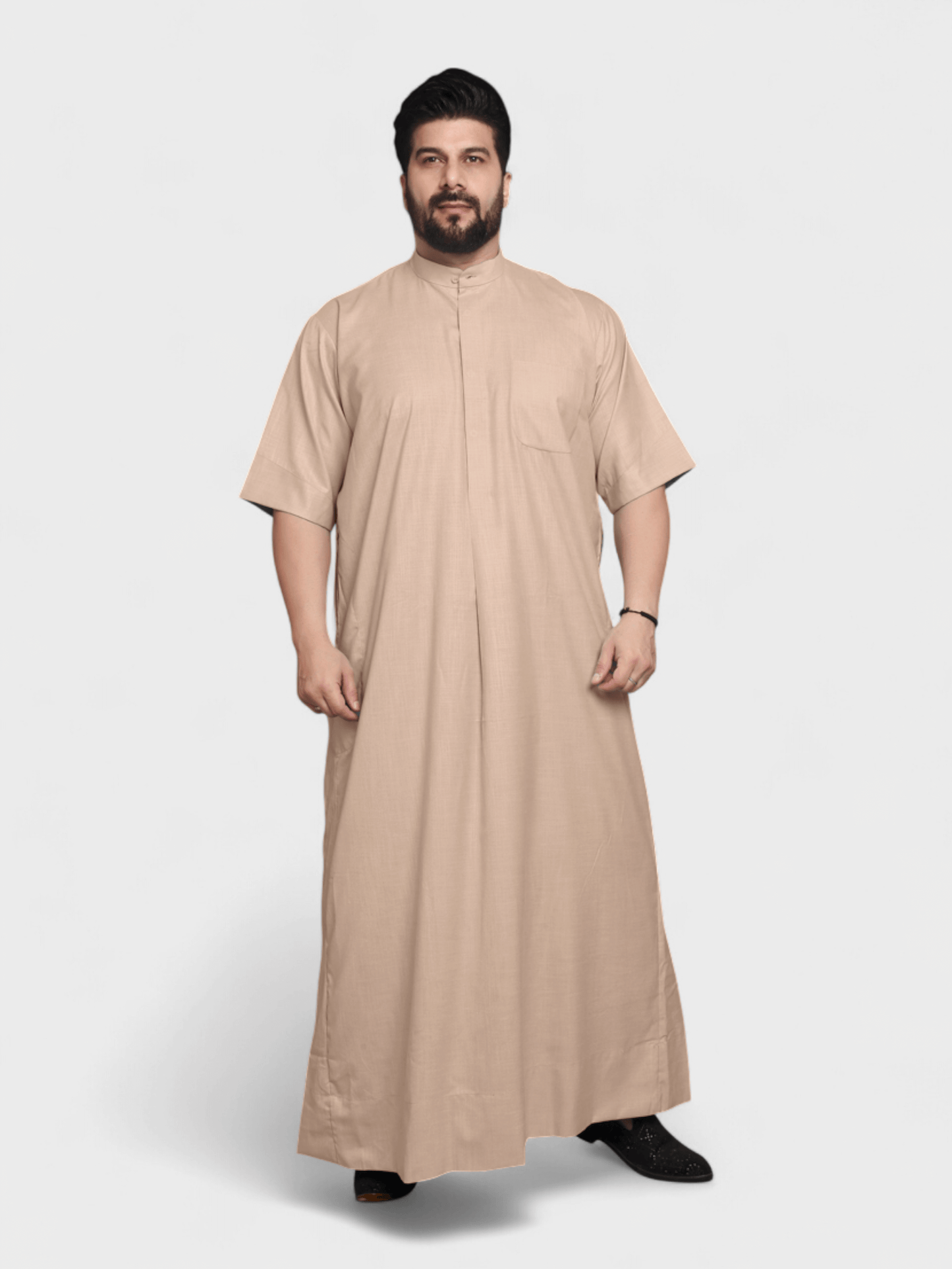 Summer Relaxed Fit Full Collar - Light Pink
