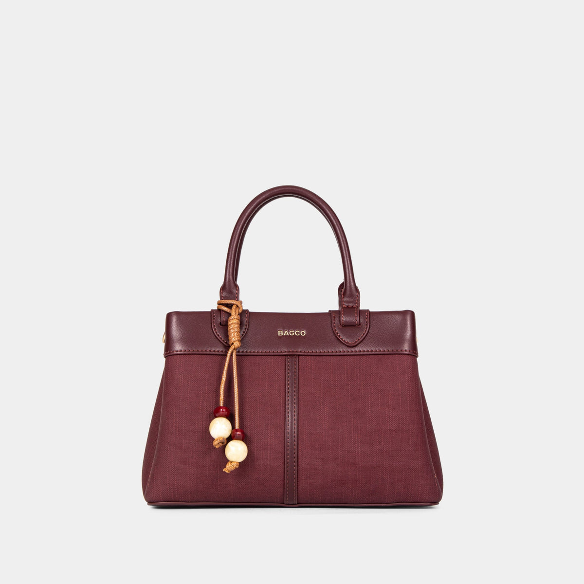 BAGCO Textured Tote Bag with Wallet