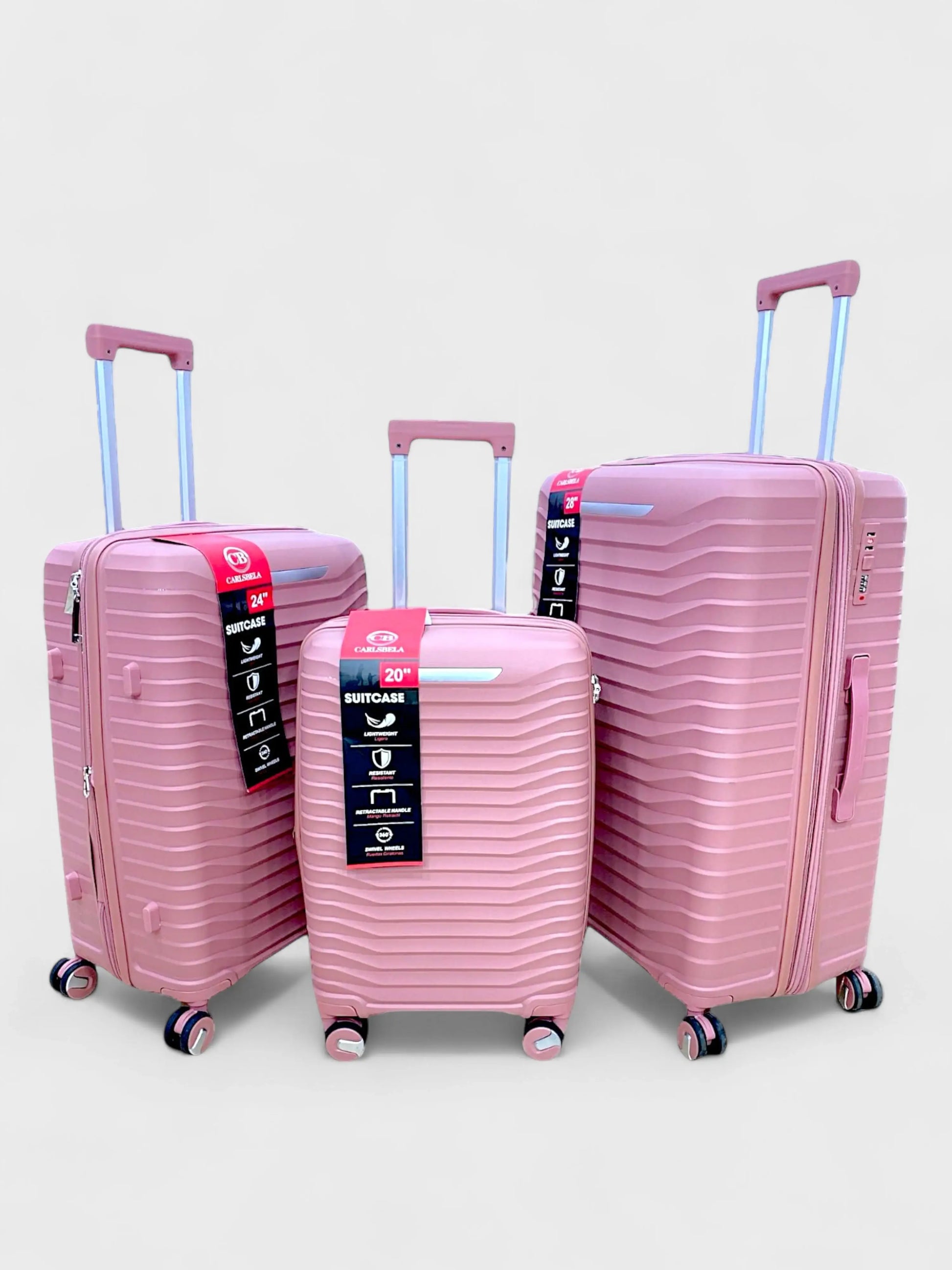 ToughTraveler Carlsbela 3 Pcs Set