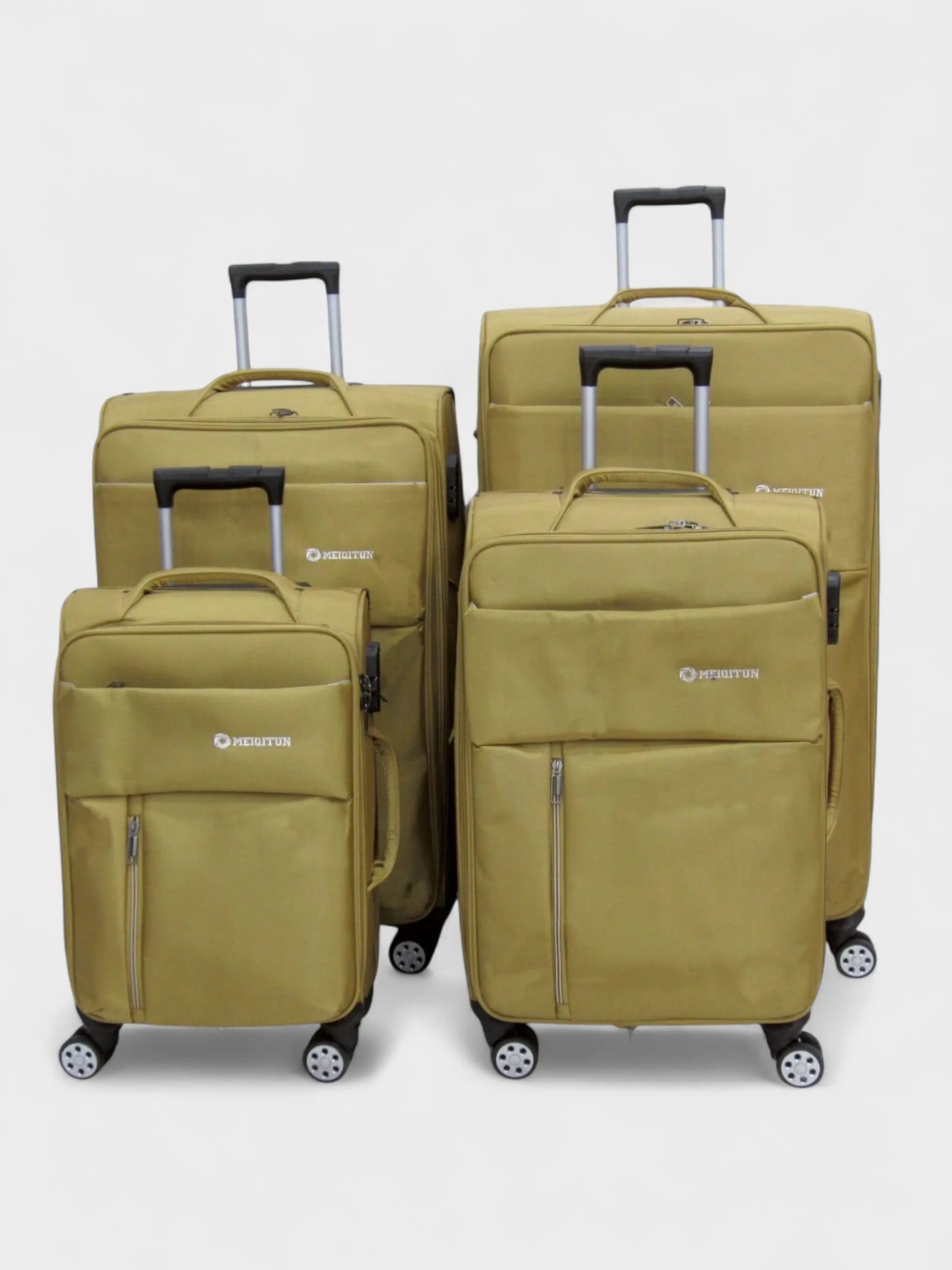 Meiqitun 4 Pcs Luggage Set Size : 32", 28", 24" & 20"