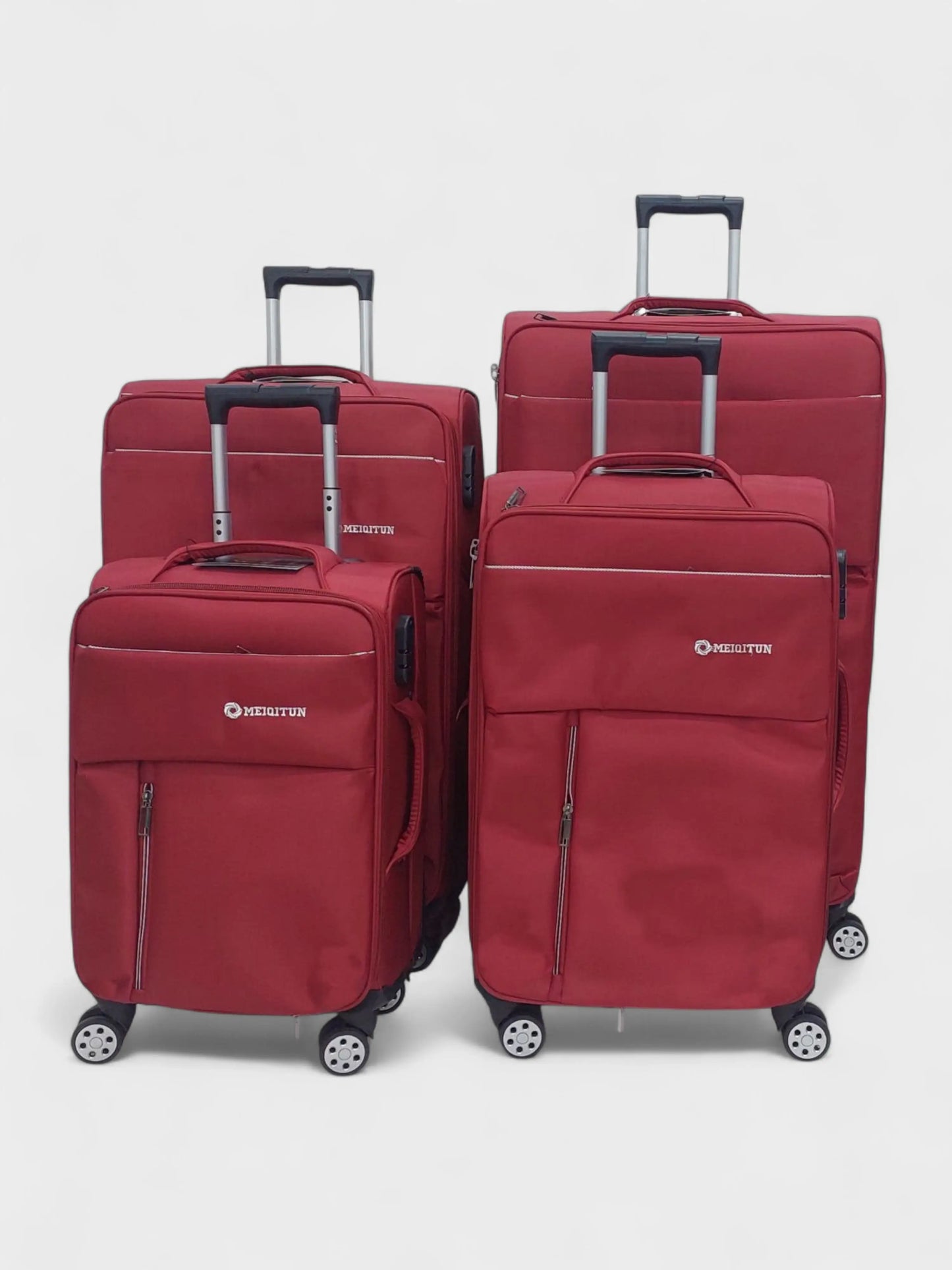 Meiqitun 4 Pcs Luggage Set Size : 32", 28", 24" & 20"