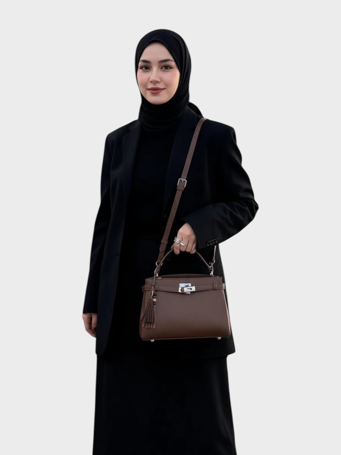 Novelle Classic Handbag - Chestnut