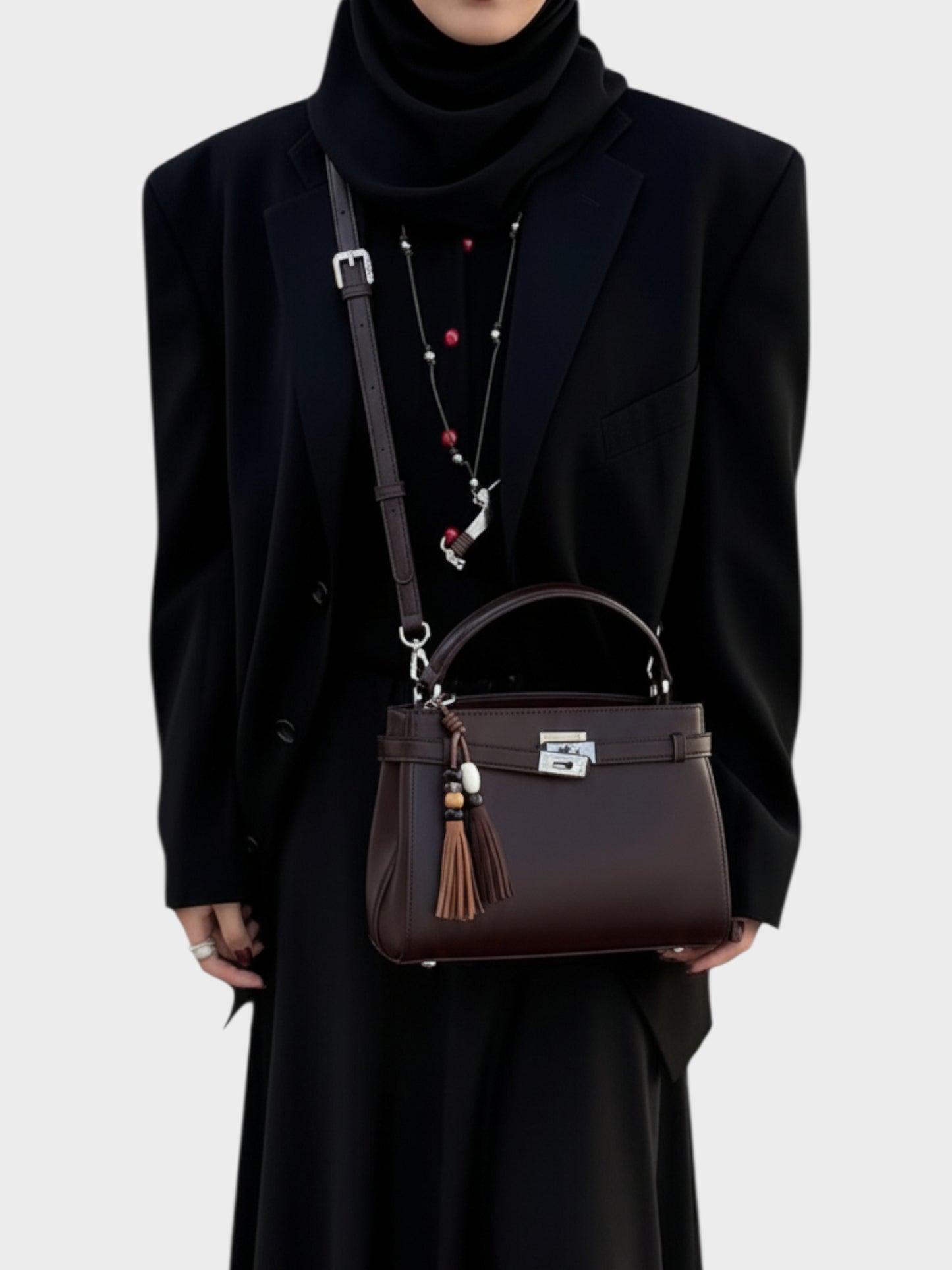 Novelle Classic Handbag - Chestnut