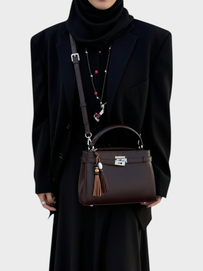 Novelle Classic Handbag - Chestnut