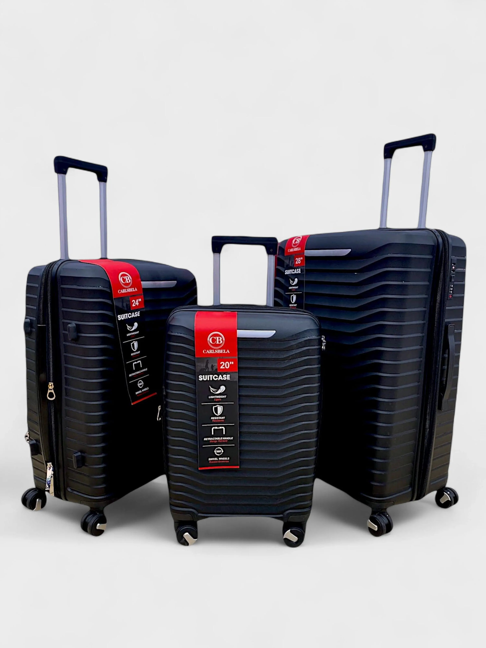 ToughTraveler Carlsbela 3 Pcs Set