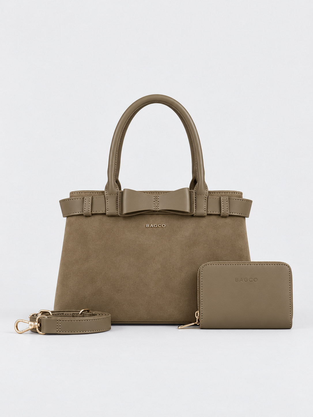 BAGCO Bow handbag with Wallet