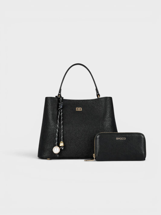 Elegant Rovelle Handbag - Black