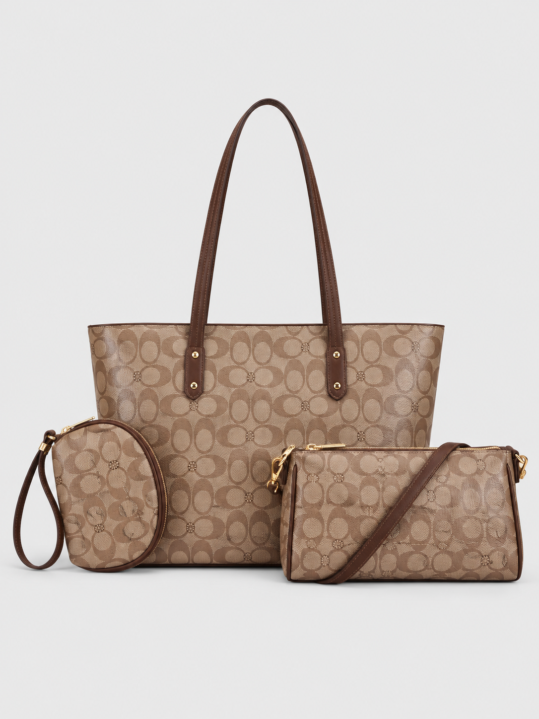 Bagco Three-Piece Shopper Bag Set