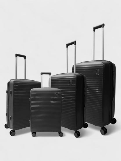 Rover Unbreakable 4 Pcs Set Size 32", 28", 24" & 20" - Black