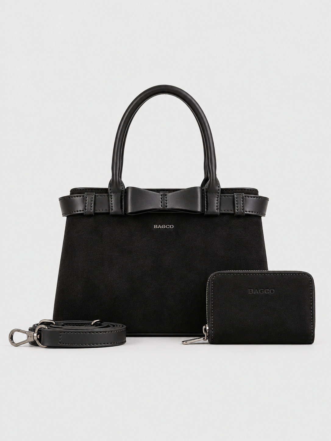 BAGCO Bow handbag with Wallet