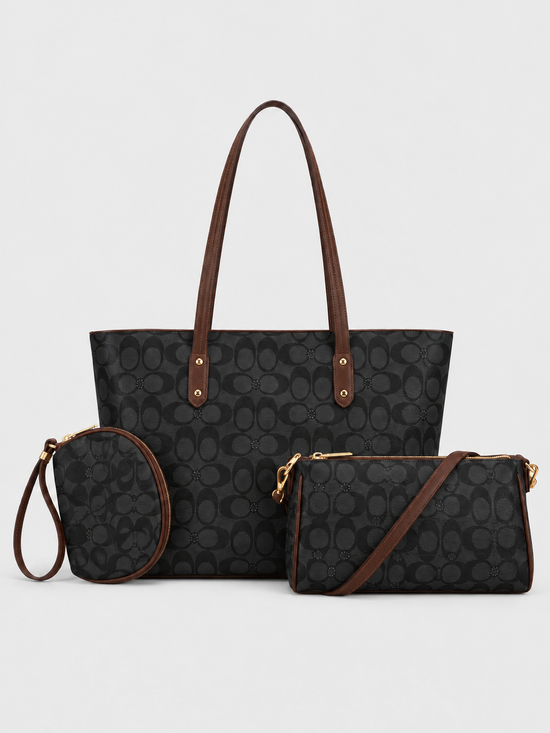Bagco Three-Piece Shopper Bag Set