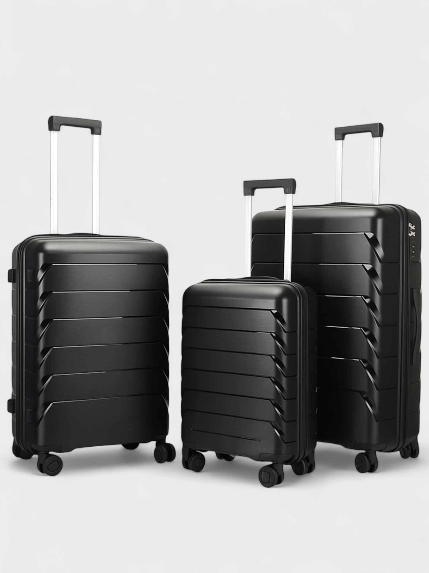 Voyanta Set Of 3 Size - 28"/24"/20" - Black