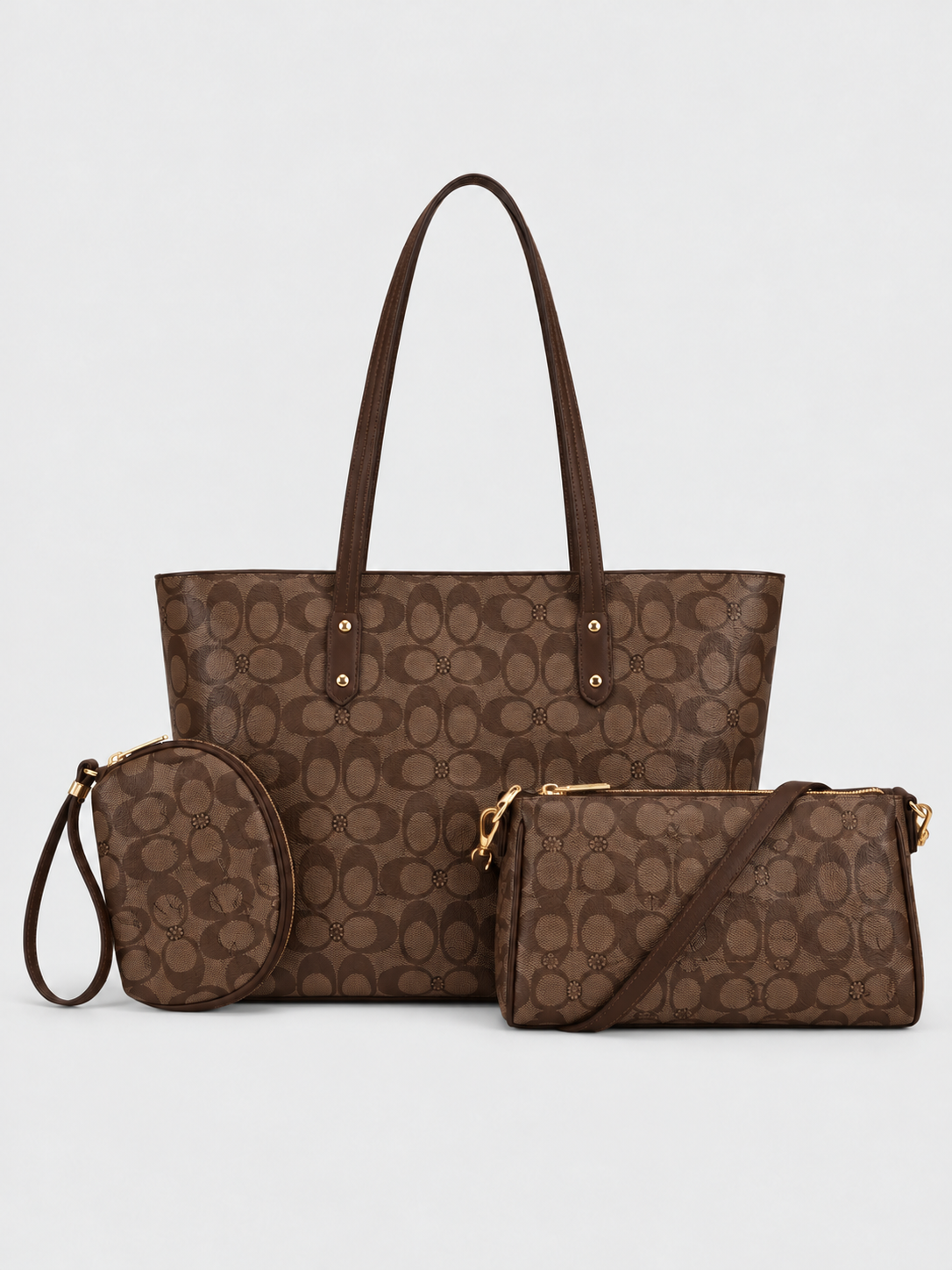 Bagco Three-Piece Shopper Bag Set