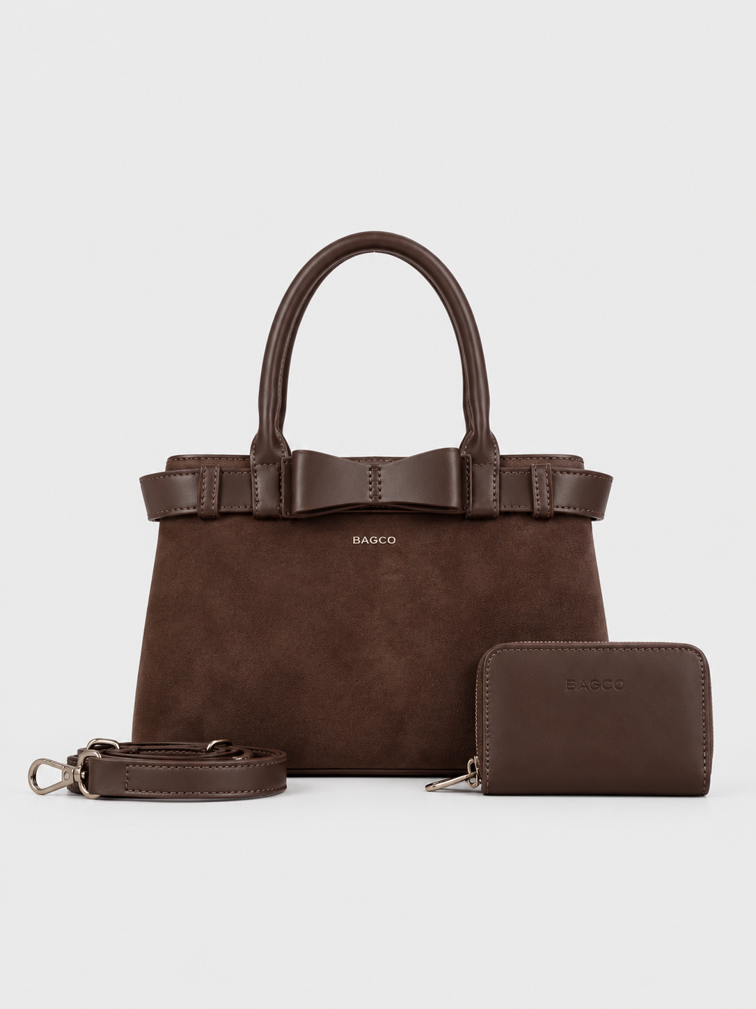 BAGCO Bow handbag with Wallet