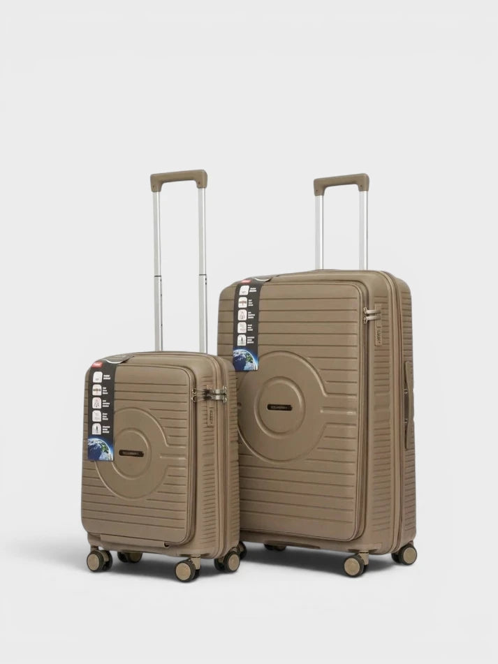 The SwiftAccess Luggage Set of 28" & 20" Cabin Trolley