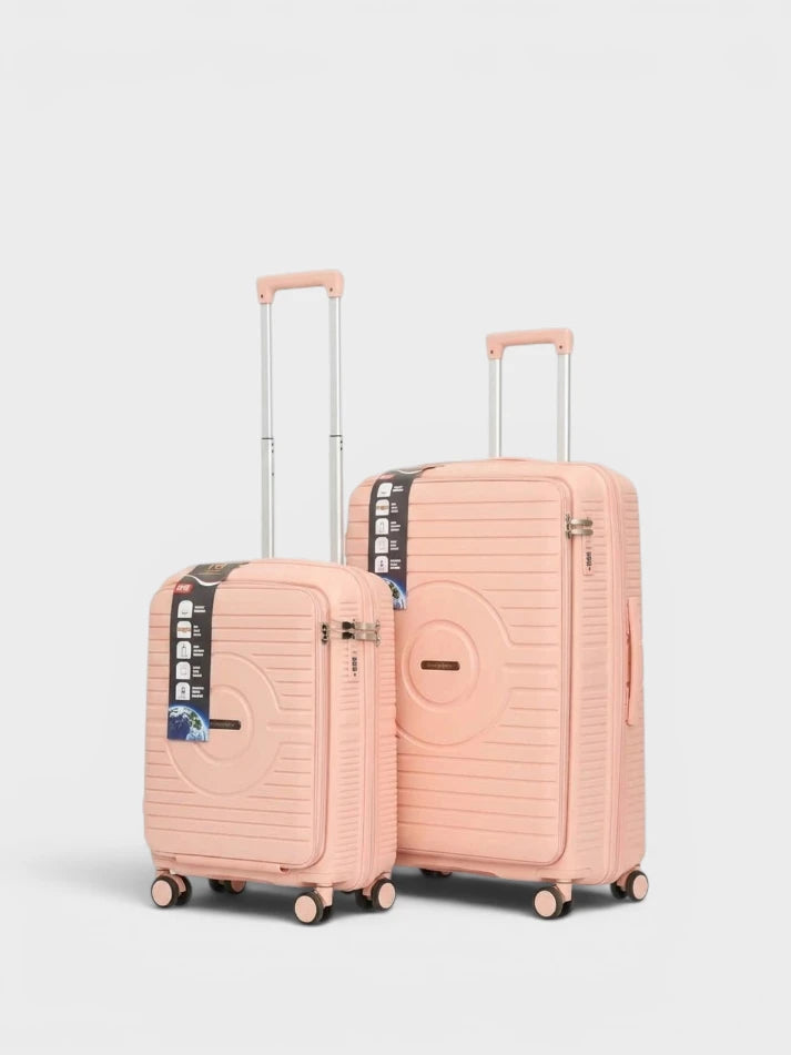 The SwiftAccess Luggage Set of 28" & 20" Cabin Trolley