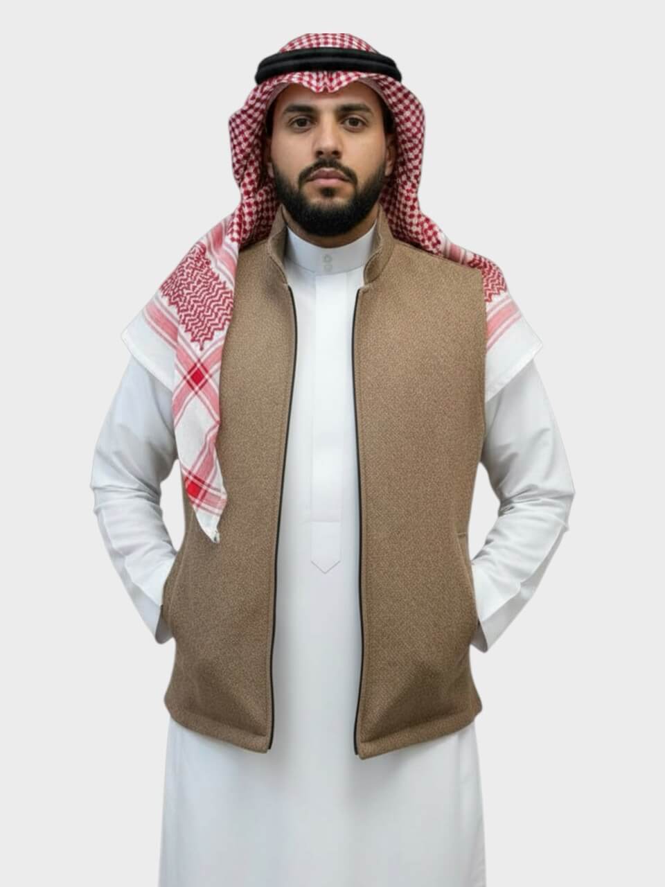 ترة جوخ سورية مفتوحة وجهين