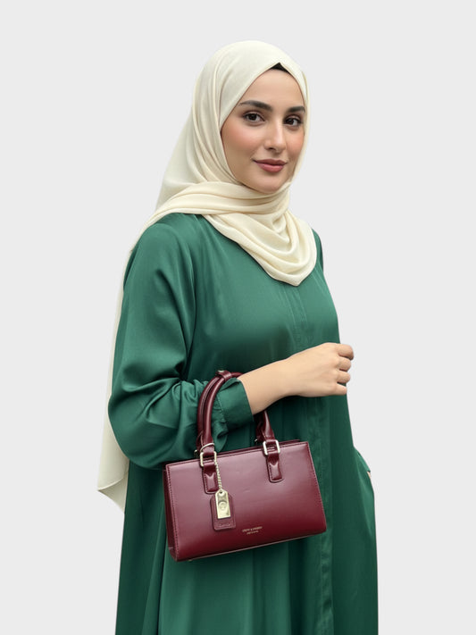 Lunara Premium Handbag - Maroon
