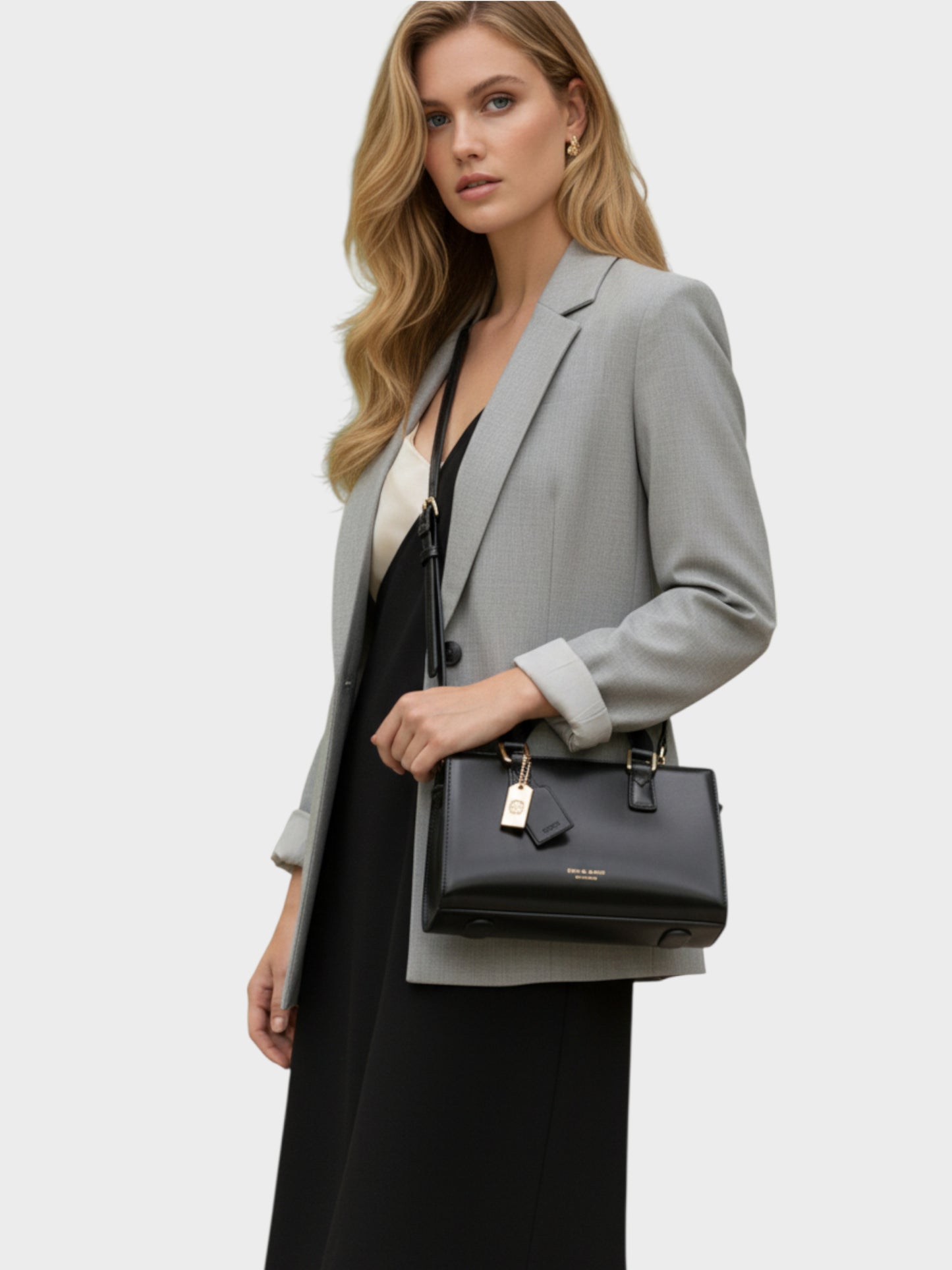 Lunara Premium Handbag - Black