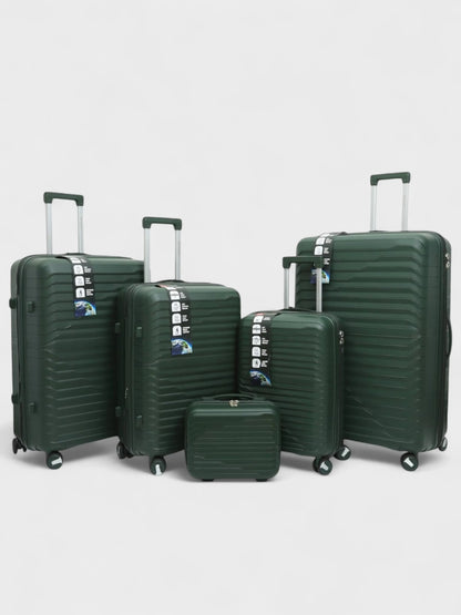JetFive Rubber Series Unbreakable Set Of 5 - Size: 32", 28", 24", 20" & 15"