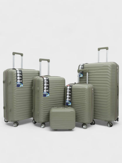 JetFive Rubber Series Unbreakable Set Of 5 - Size: 32", 28", 24", 20" & 15"