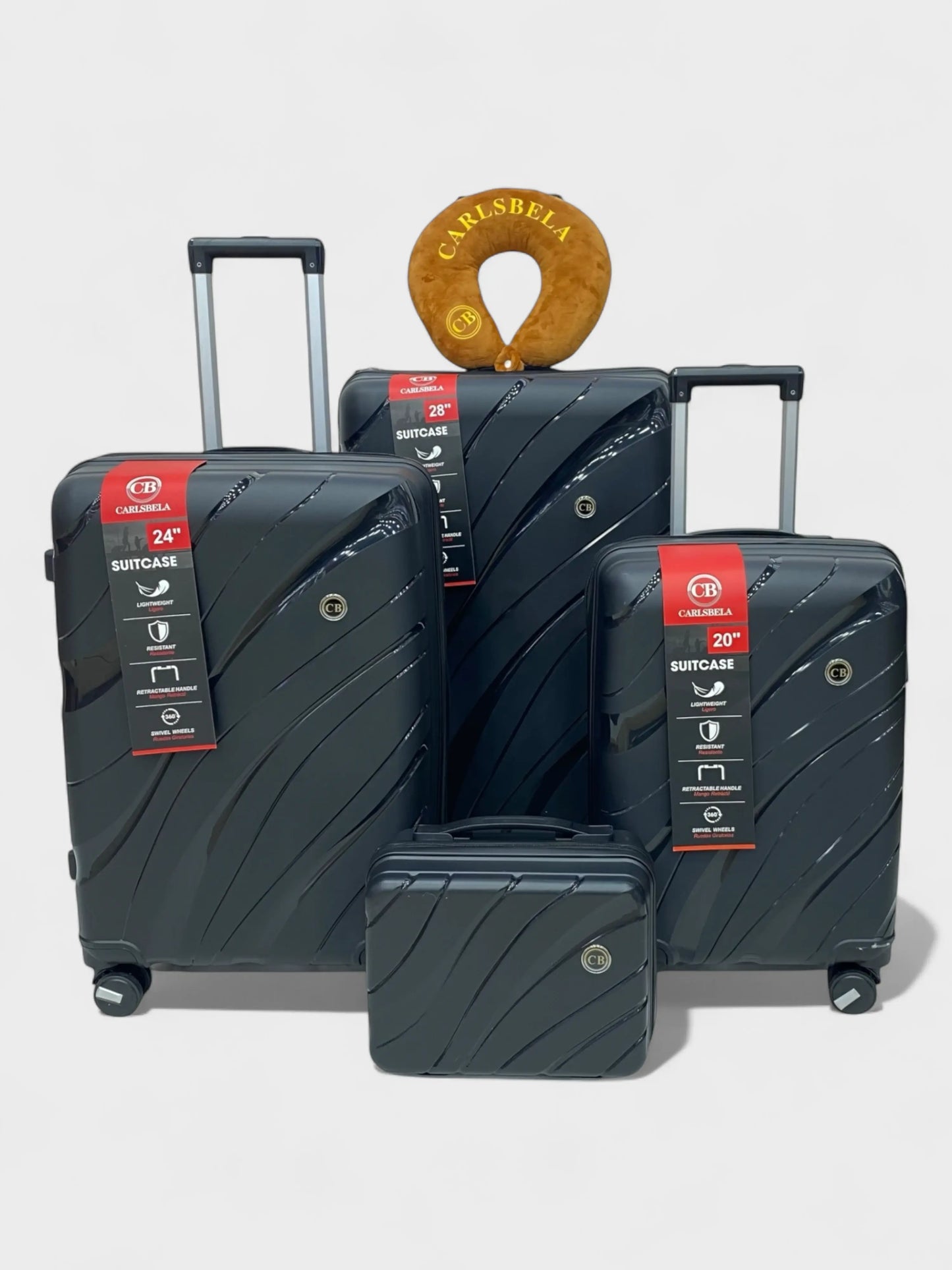 GlidePro Unbreakable Set Of 4 - Size: 28", 24", 20" & 15"