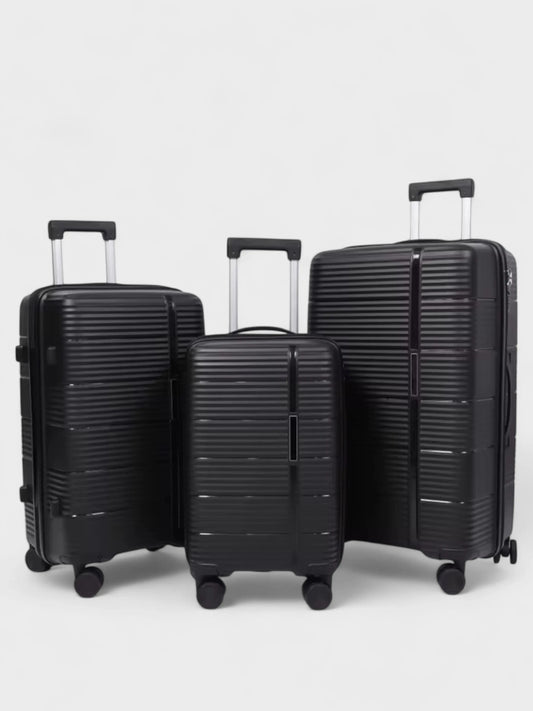 AeroLine Set Of 3 - Size: 28", 24" & 20" - Black