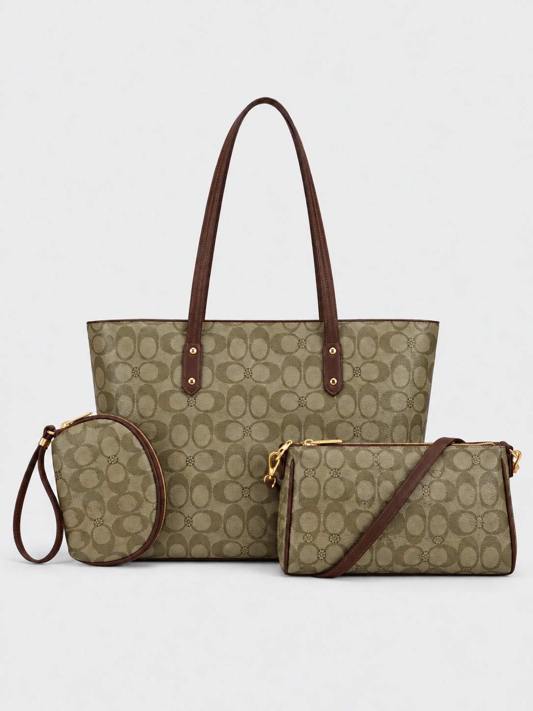 Bagco Three-Piece Shopper Bag Set