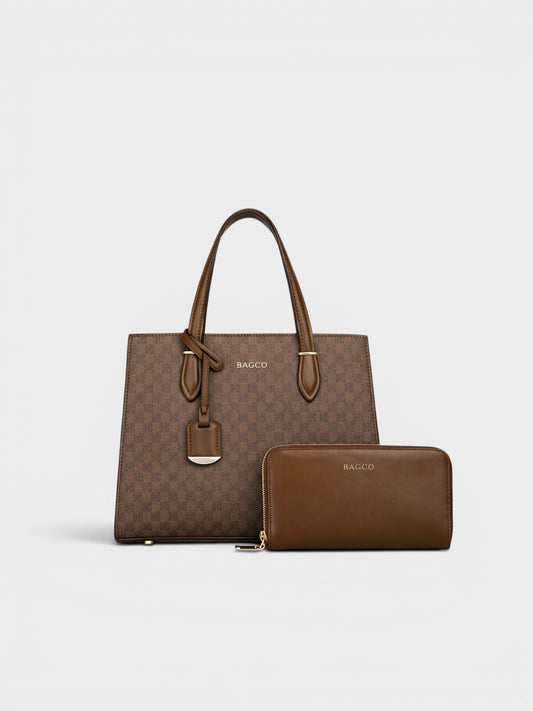Elegant Rovelle Handbag - Brown
