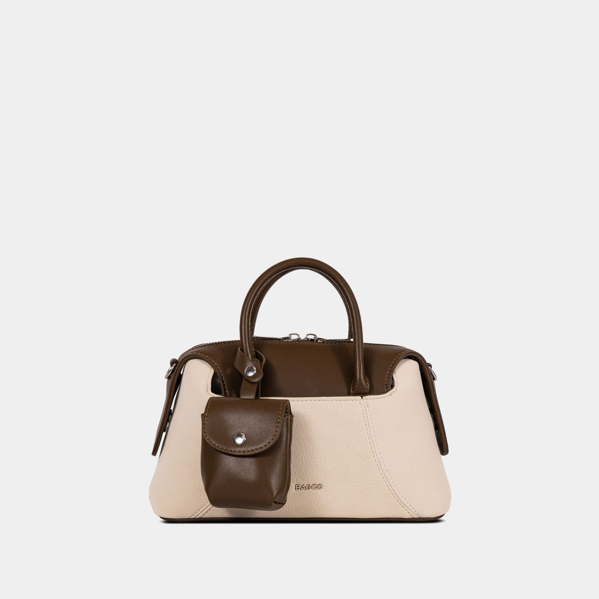 BAGCO Top-Handle Satchel with Front Pouch