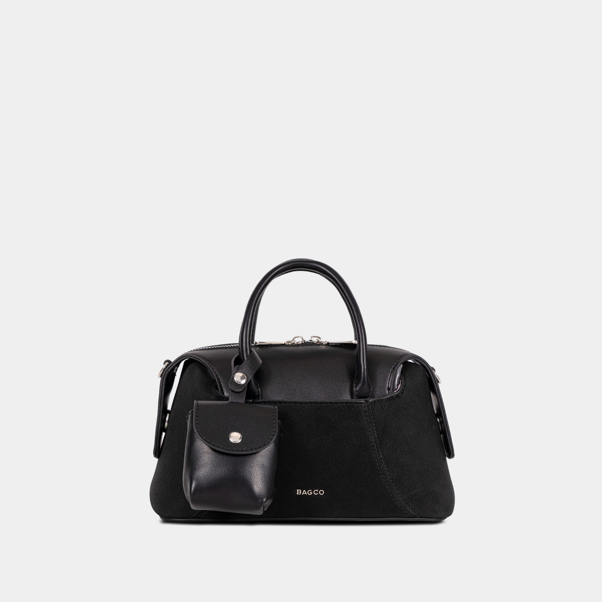BAGCO Top-Handle Satchel with Front Pouch
