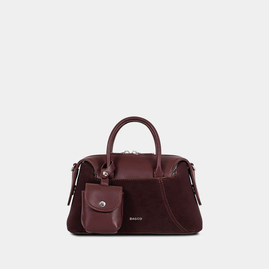 BAGCO Top-Handle Satchel with Front Pouch