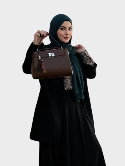 Novelle Classic Handbag - Chestnut