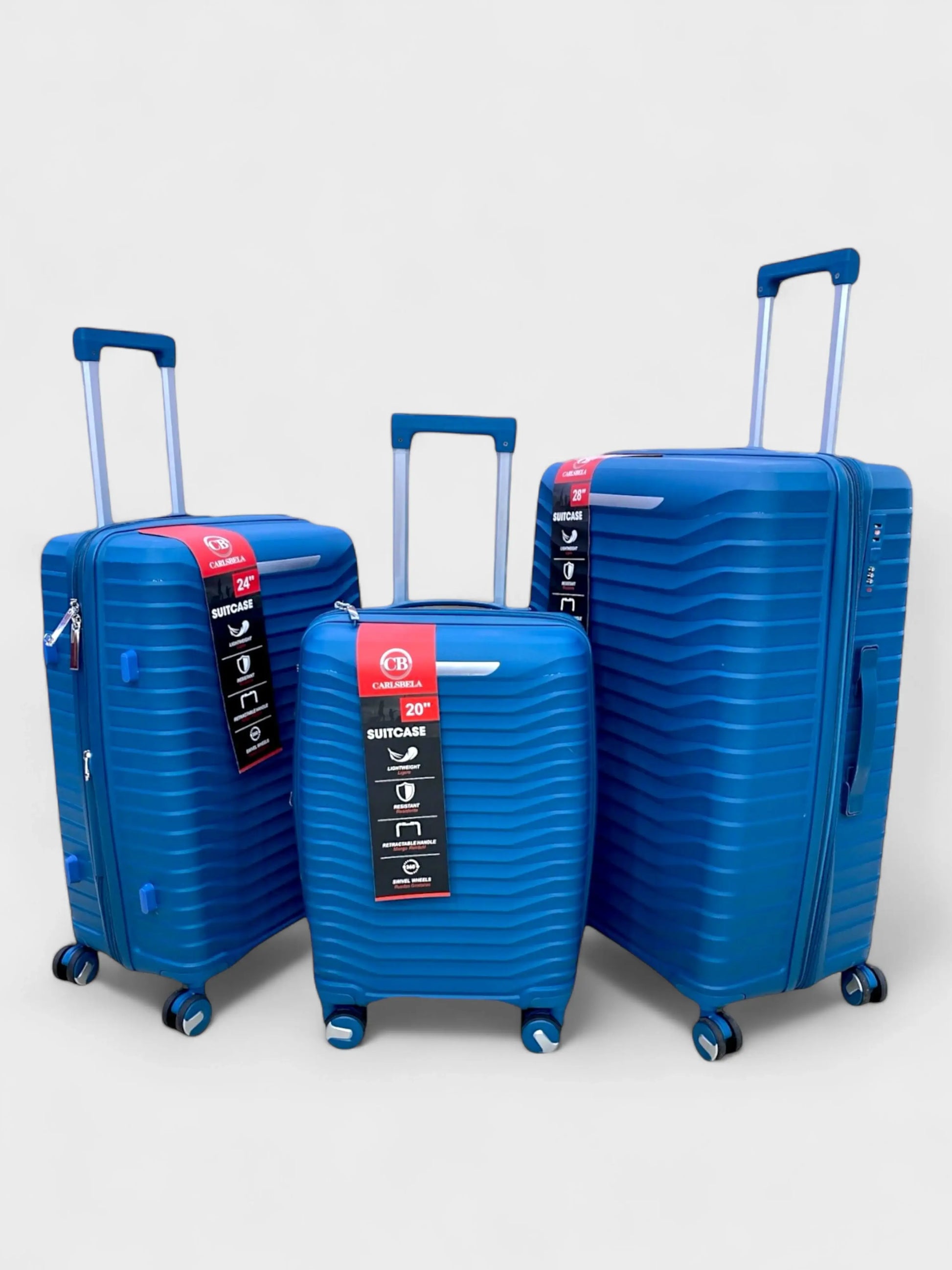 ToughTraveler Carlsbela 3 Pcs Set