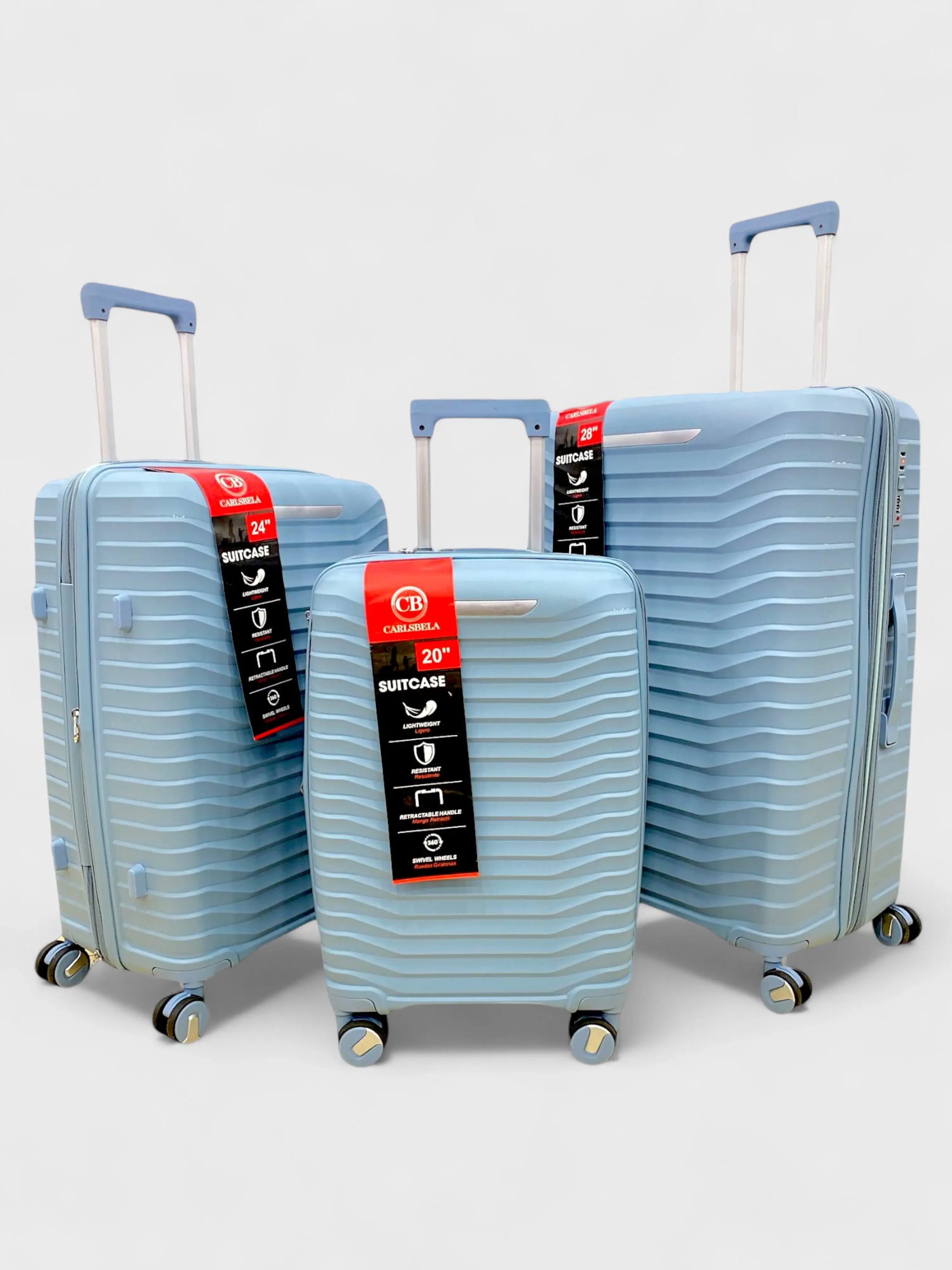 ToughTraveler Carlsbela 3 Pcs Set