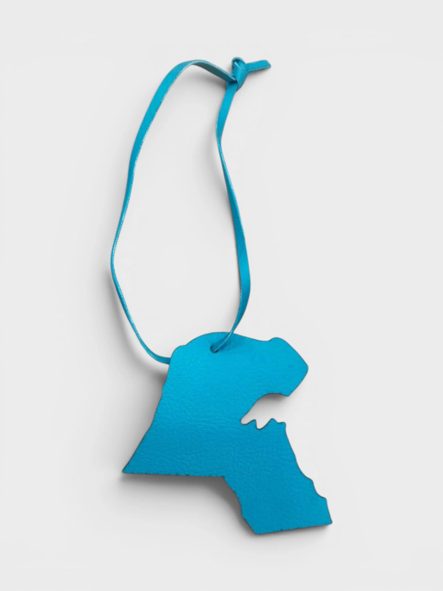 Kuwait Map Tag Keychain