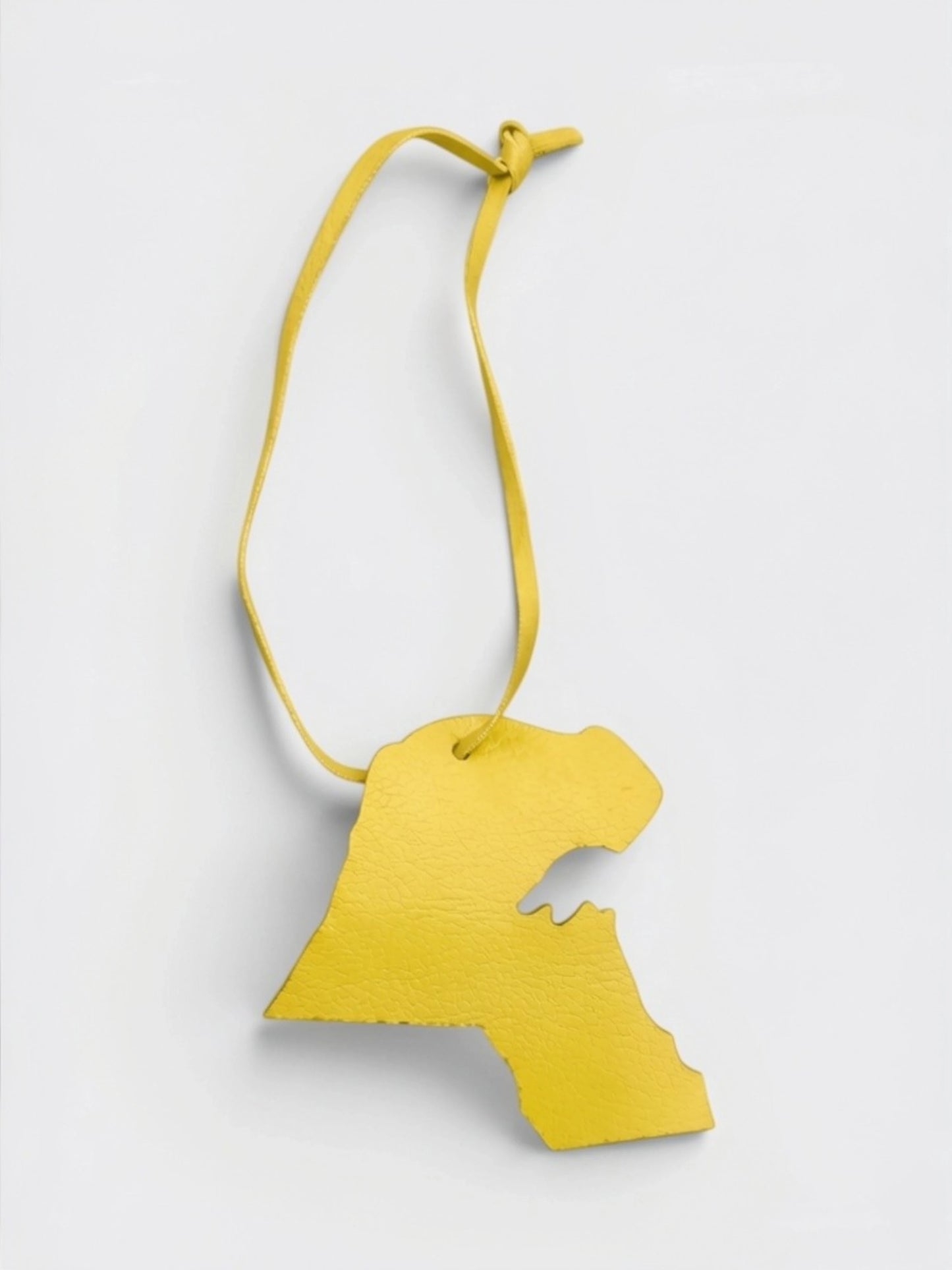 Kuwait Map Tag Keychain