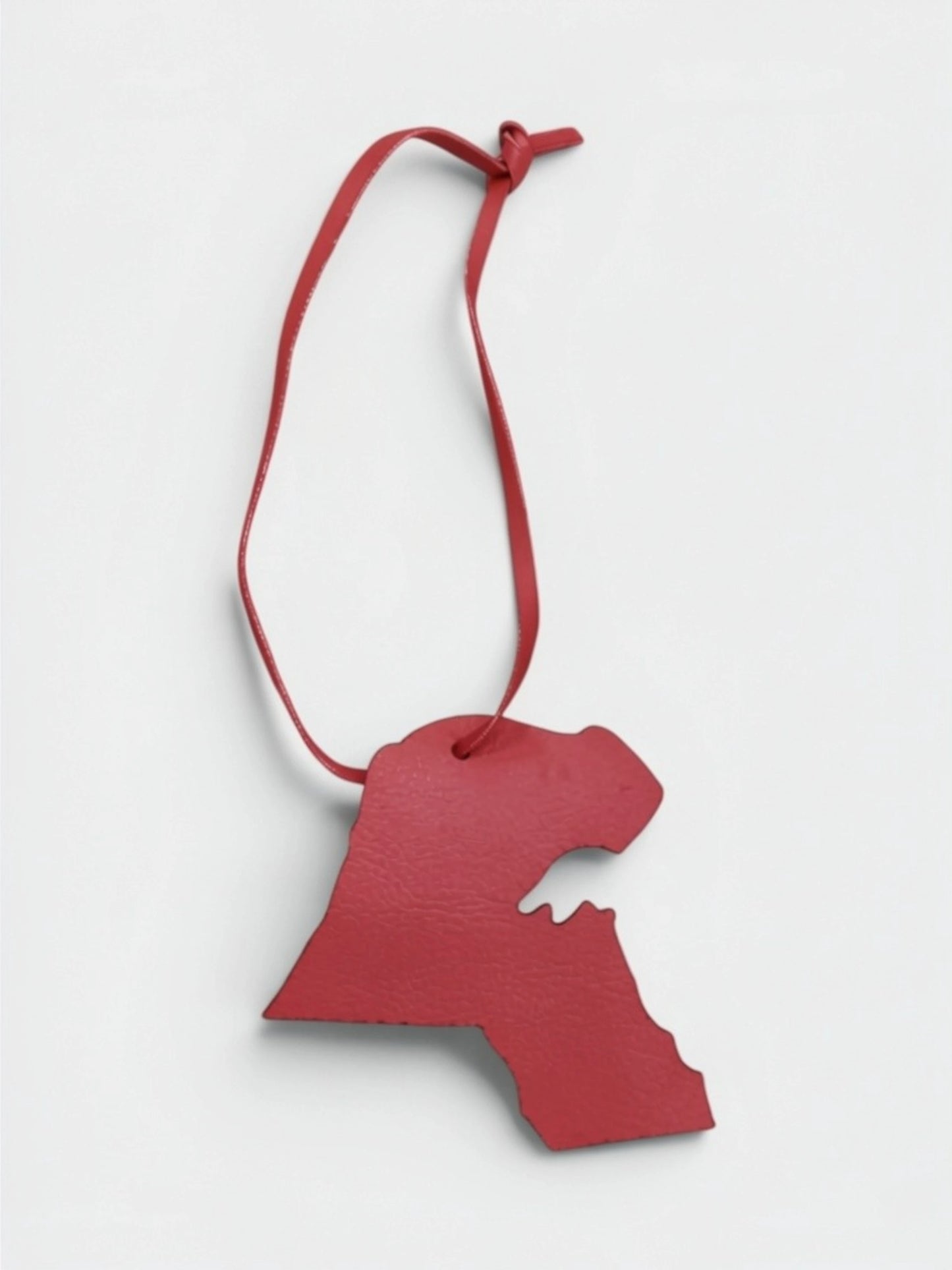 Kuwait Map Tag Keychain